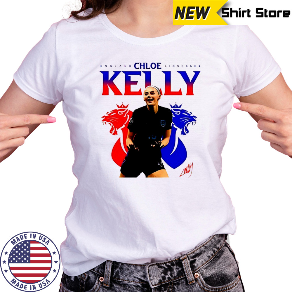 Chloe Kelly Football Soccer England Lionesses signature 2025 shirt Women's T-shirt