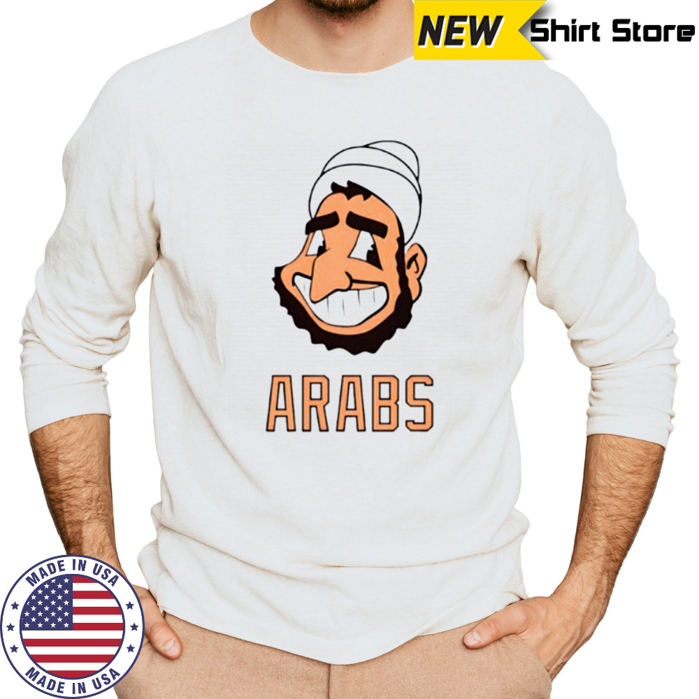 Cleveland Arabs Cleveland Indians logo shirt Long Sleeved