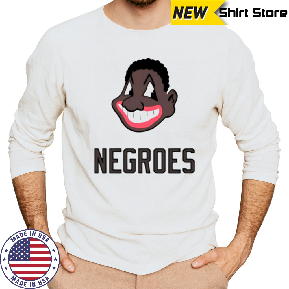 Cleveland Negroes Cleveland Indians logo shirt Long Sleeved