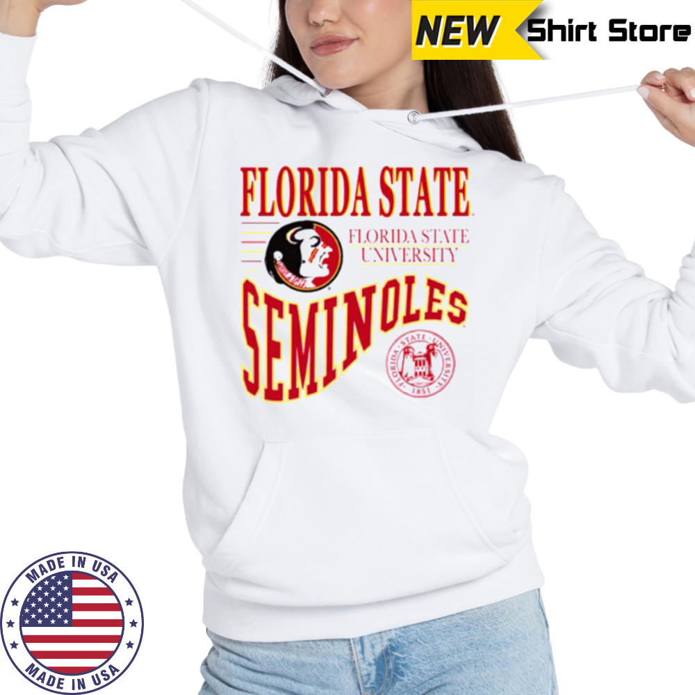 Florida State Seminoles Crest Heavy Shirt Hoodie