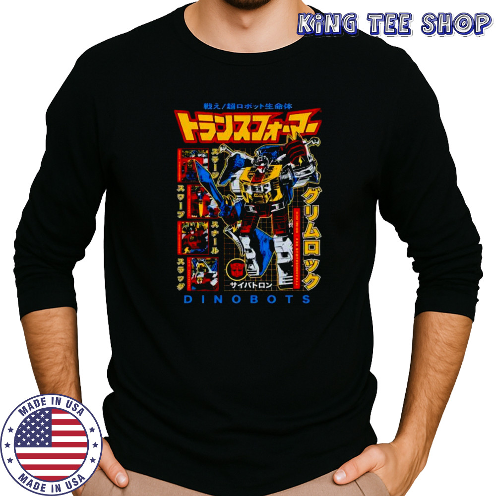 G1 Dinobots Team super7 shirt Long Sleeved
