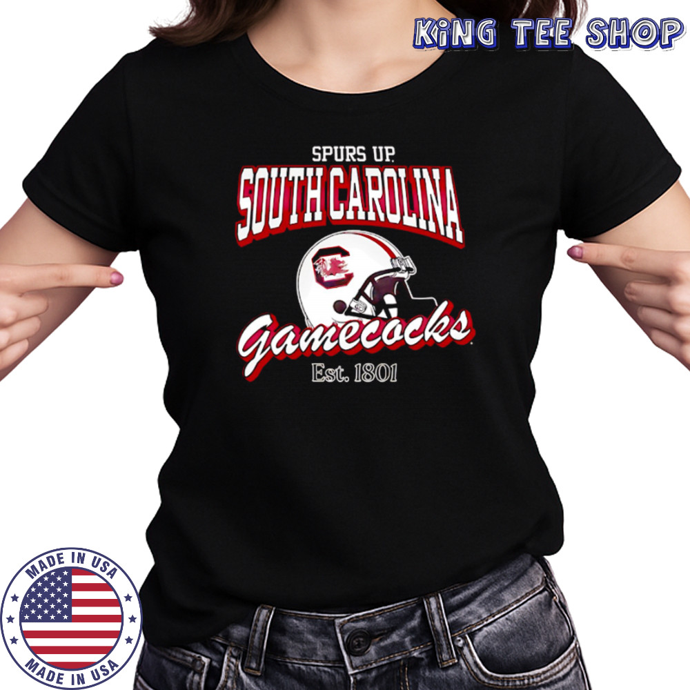 Helmet Spurs Up South Carolina Gamecocks Est 1801 shirt Women's T-shirt