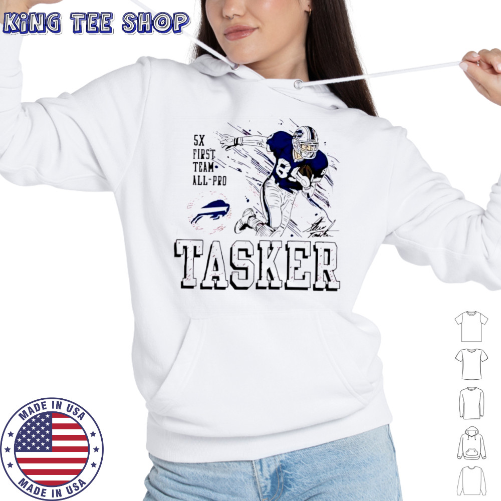 Homage Buffalo Bills Steve Tasker Football signature shirt Hoodie