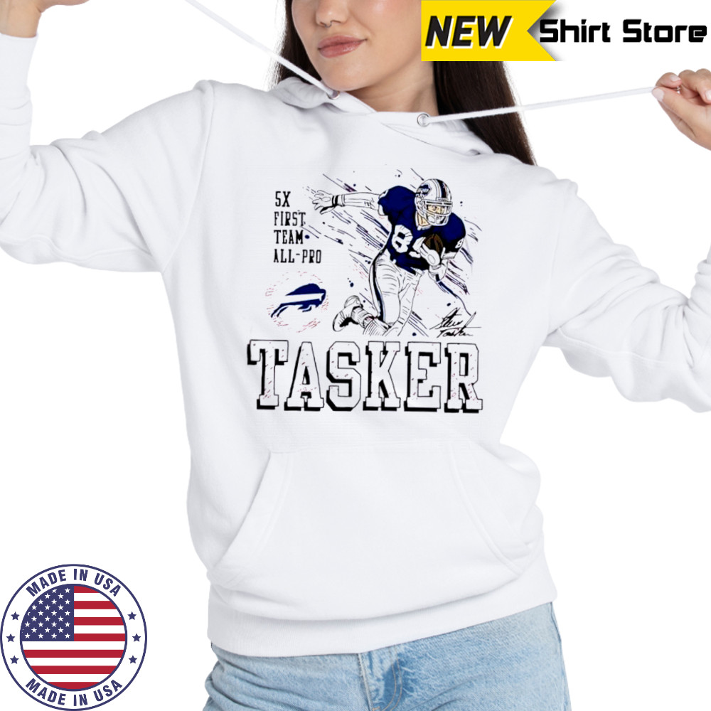 Homage Buffalo Bills Steve Tasker Football signature shirt Hoodie