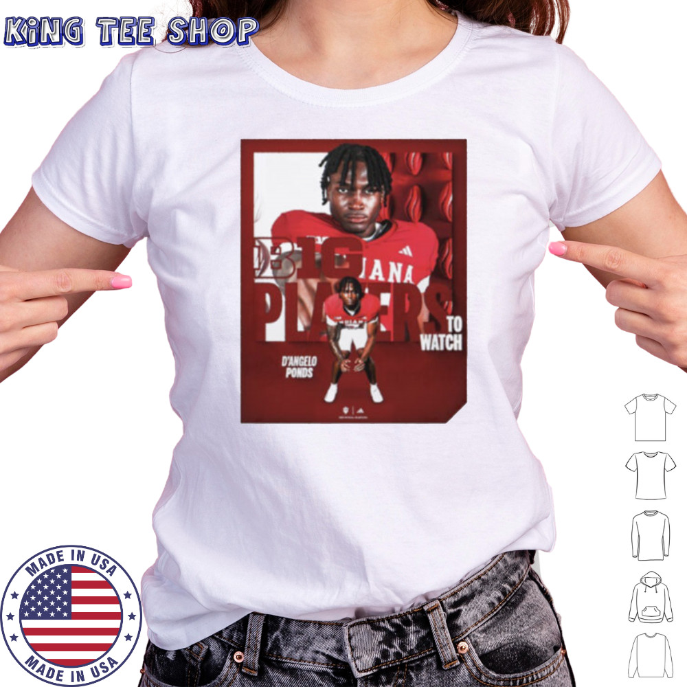 Indiana Hoosiers D’Angelo Ponds BIG Players to watch shirt Women's T-shirt