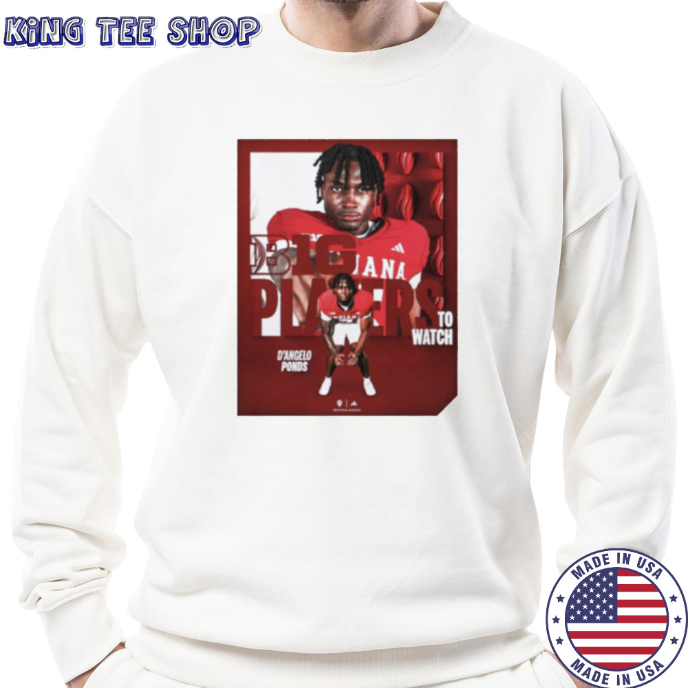 Indiana Hoosiers D’Angelo Ponds BIG Players to watch shirt Sweatshirt