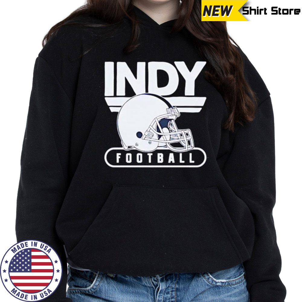 INDY Football 25 helmet shirt Hoodie