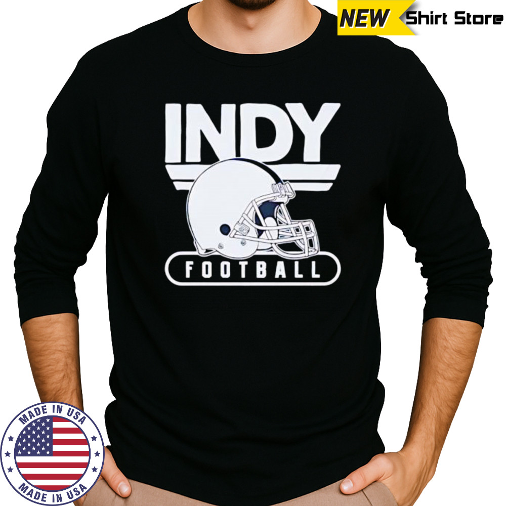 INDY Football 25 helmet shirt Long Sleeved
