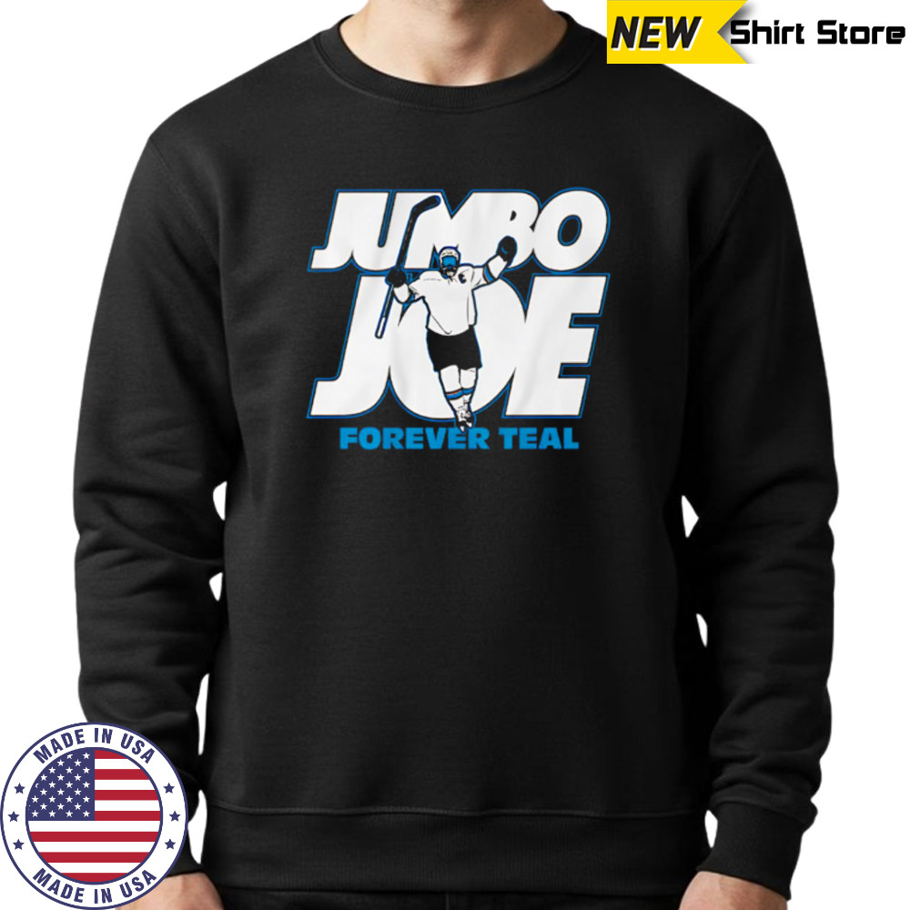 Joe Thornton Jumbo Joe forever teal hockey shirt Sweatshirt