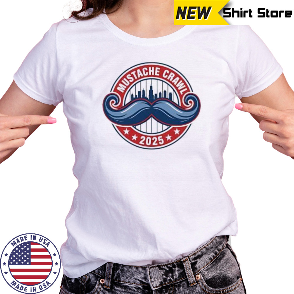 Mustache crawl 2025 shirt Women's T-shirt