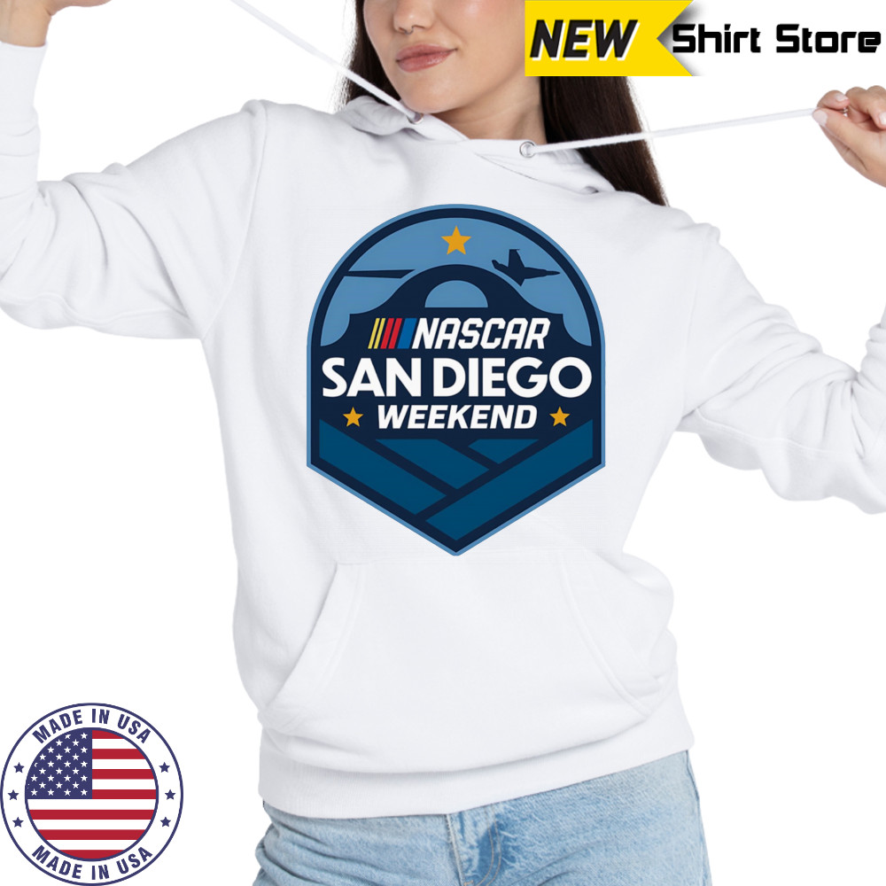 Nascar San Diego Weekend logo shirt Hoodie