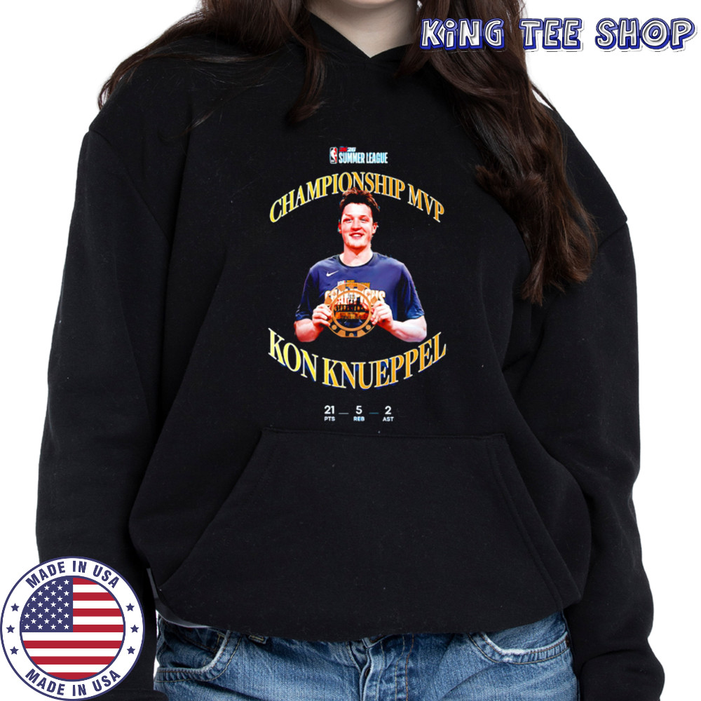NBA Summer League 2025 Championship MVP Kon Knueppel Charlotte Hornets shirt Hoodie