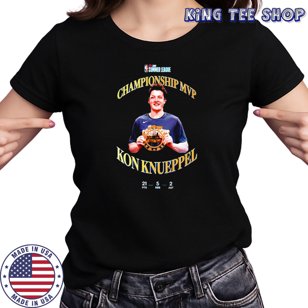 NBA Summer League 2025 Championship MVP Kon Knueppel Charlotte Hornets shirt Women's T-shirt