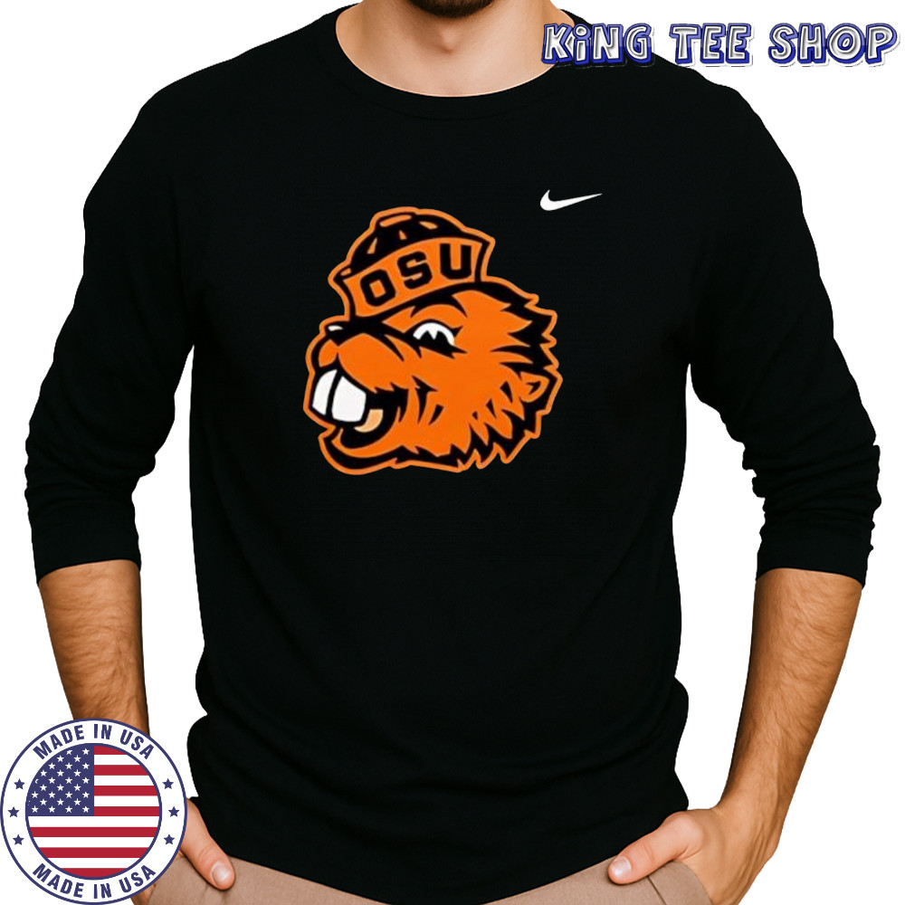 Oregon State Beavers logo shirt Long Sleeved