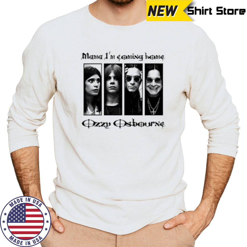 Ozzy osbourne mama I’m coming home shirt Long Sleeved
