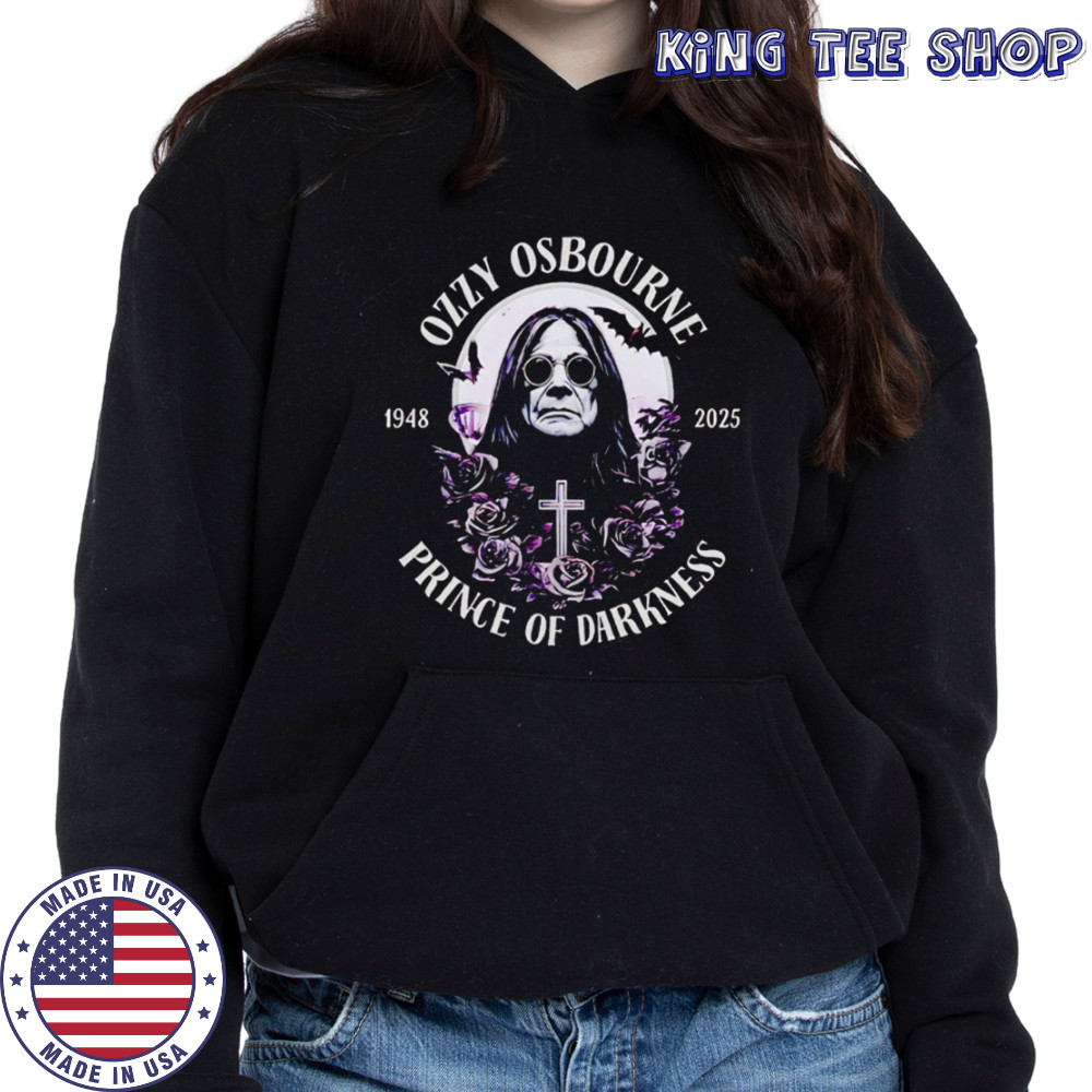 Ozzy osbourne prince of darkness rip shirt Hoodie