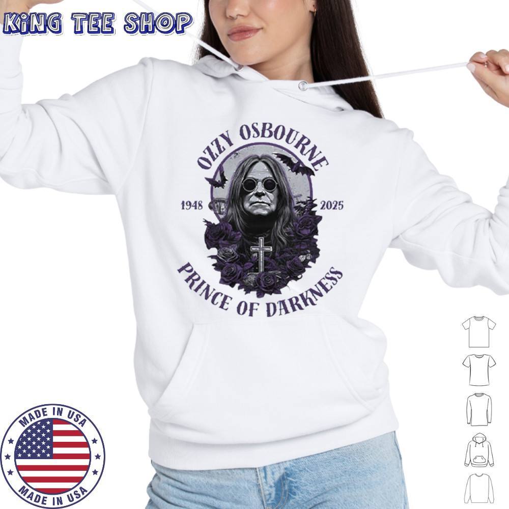 Ozzy Osbourne Prince Of Darkness Shirt Hoodie