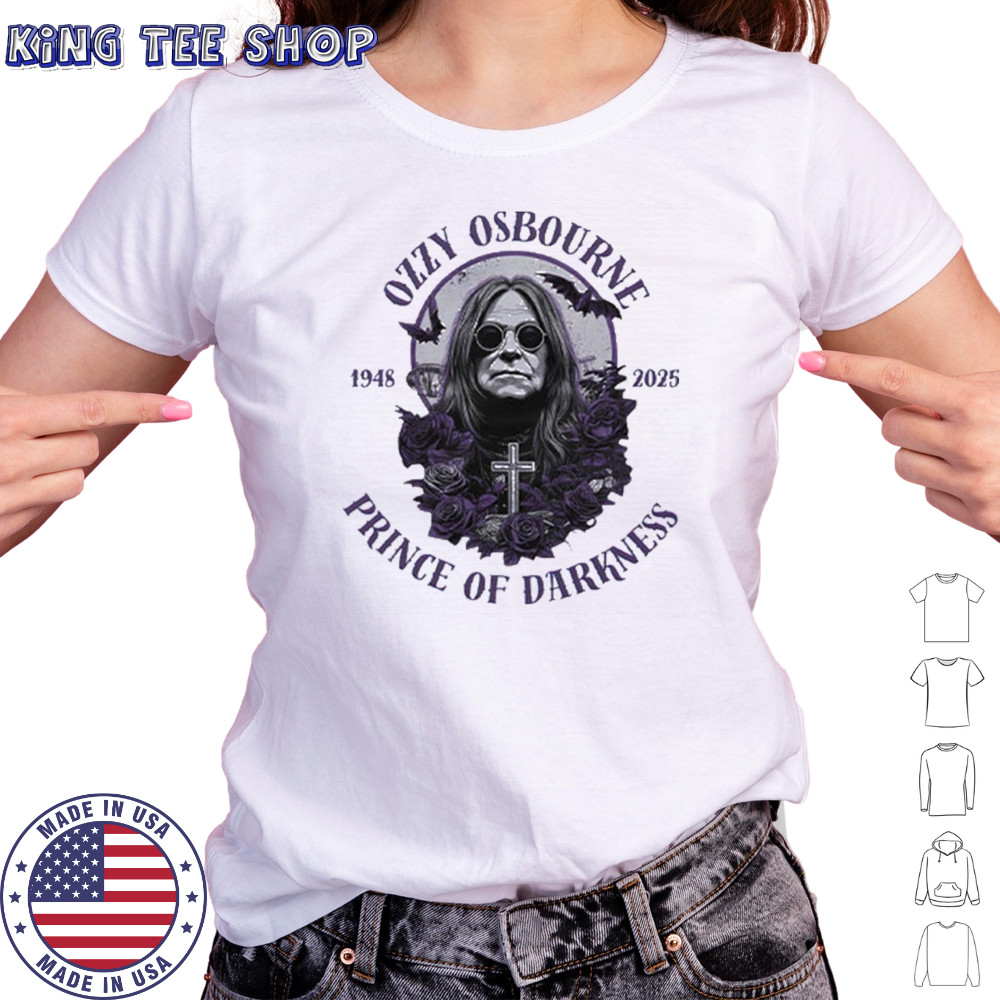 Ozzy Osbourne Prince Of Darkness Shirt Women's T-shirt