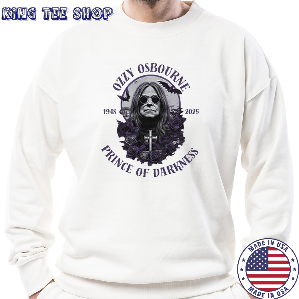 Ozzy Osbourne Prince Of Darkness Shirt Sweatshirt
