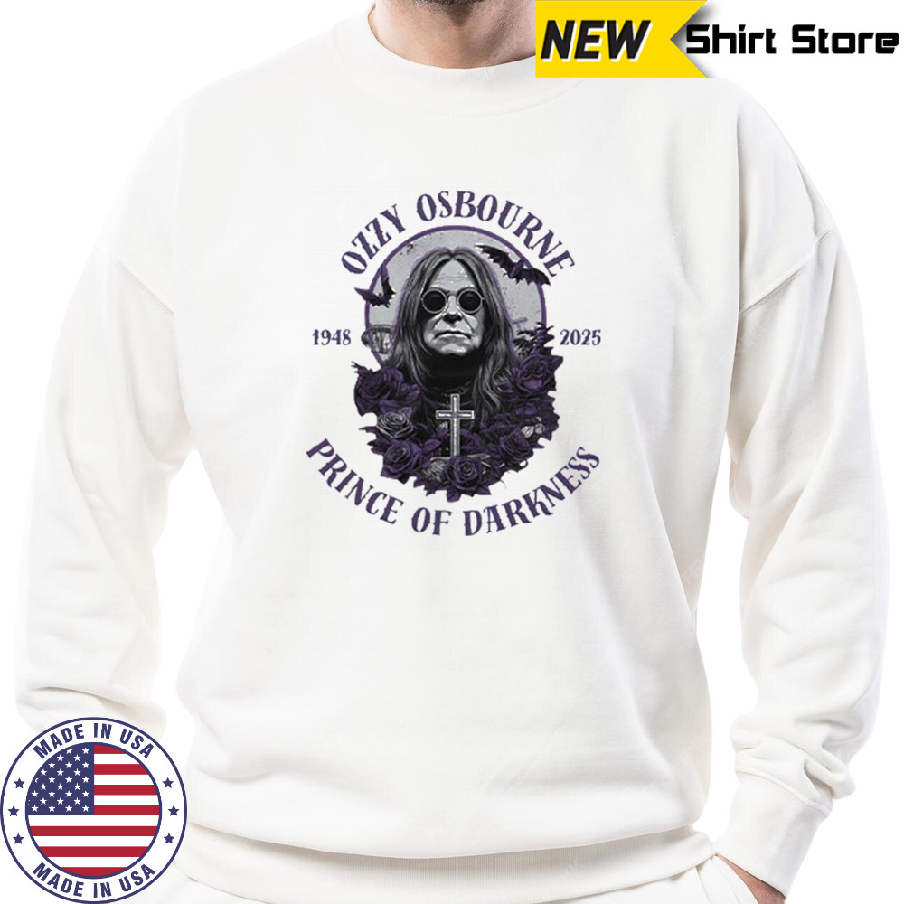 Ozzy Osbourne Prince Of Darkness Shirt Sweatshirt