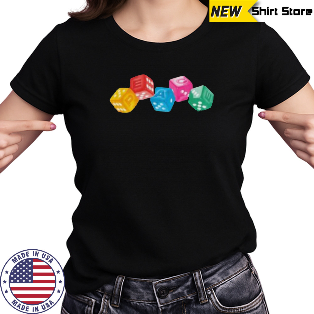 Peace dice shirt Women's T-shirt