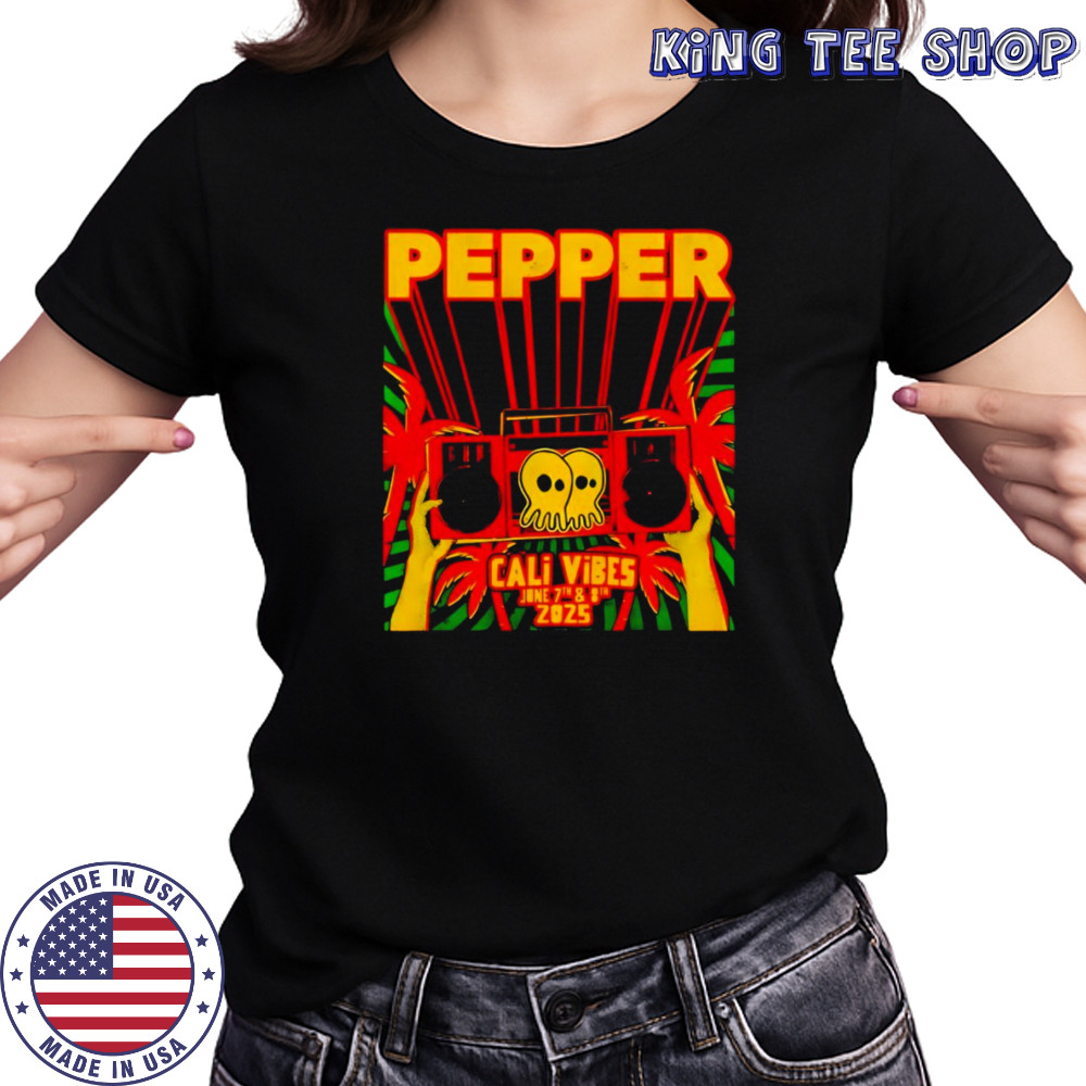 Pepper Cali Vibes 2025 shirt Women's T-shirt