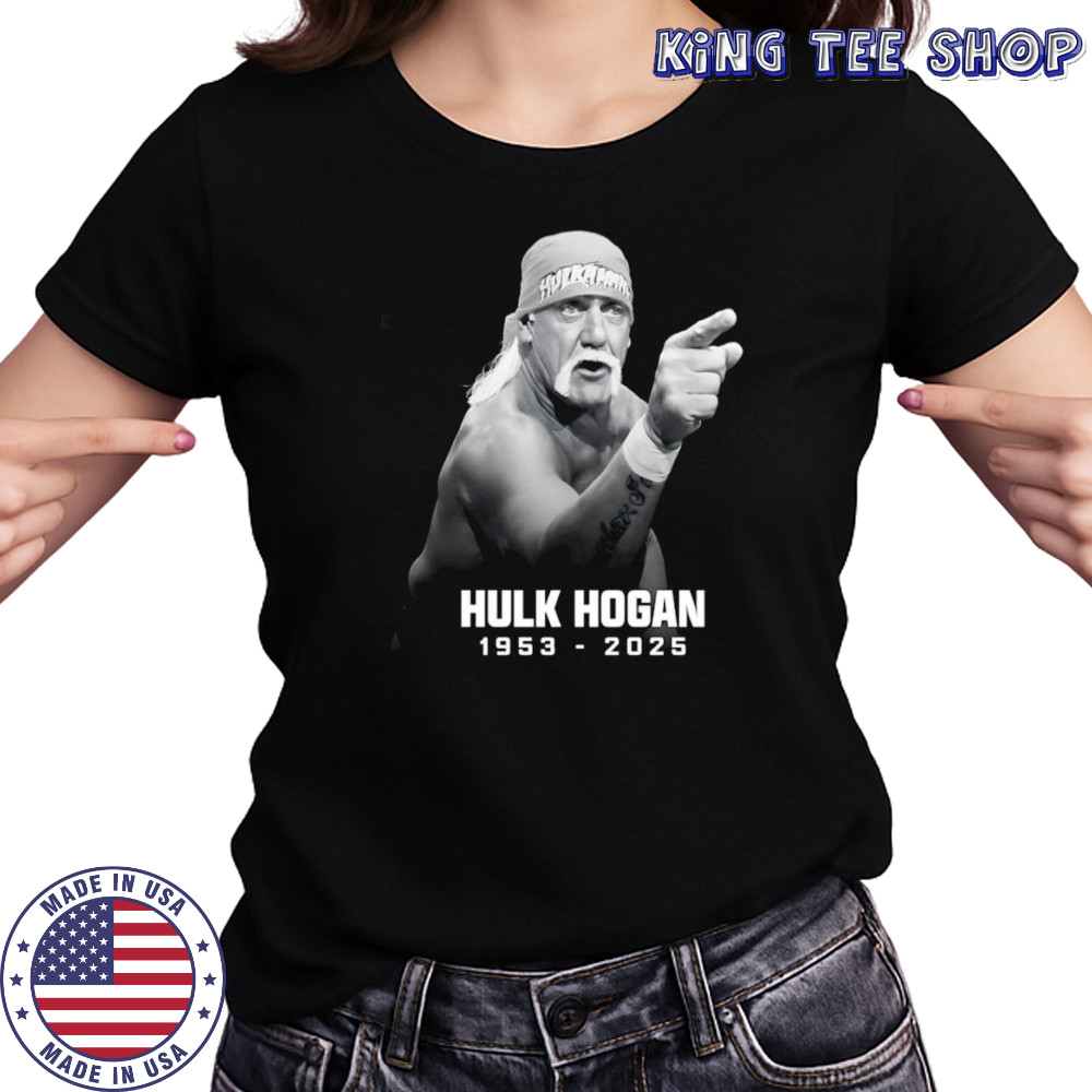 RIP Hulk Hogan 1953 2025 shirt Women's T-shirt