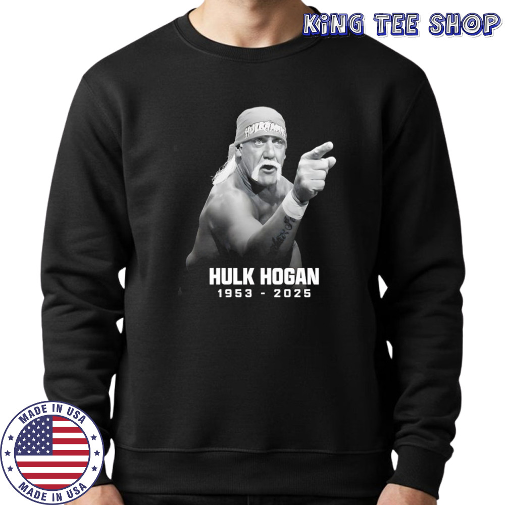 RIP Hulk Hogan 1953 2025 shirt Sweatshirt
