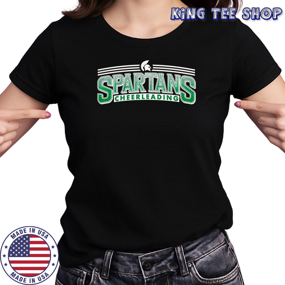 Spartans Cheerleading Stripes T-Shirt Women's T-shirt