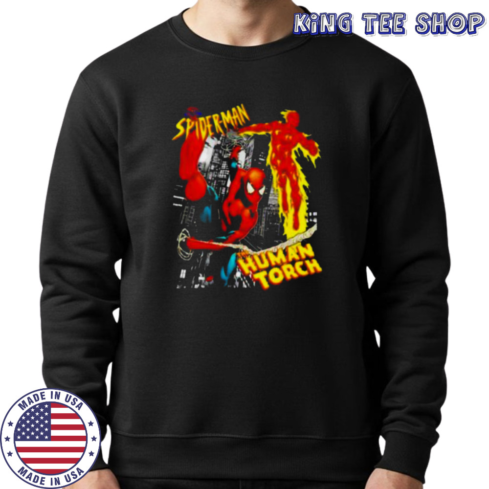 Spider man the Human Torch shirt Sweatshirt