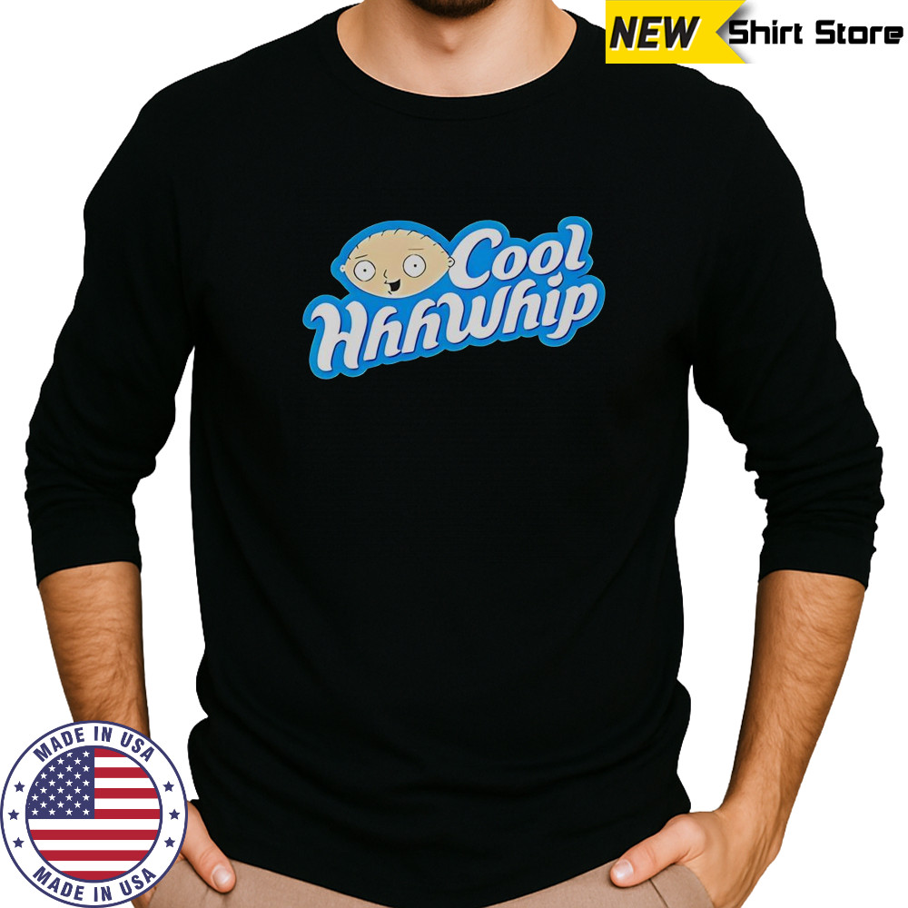 Stewie Griffin Cool Hhhwhip T-Shirt Long Sleeved
