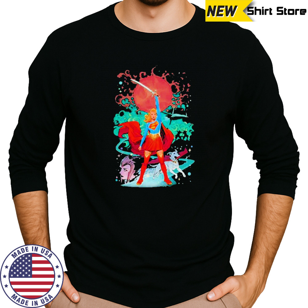 Supergirl Woman Of Tomorrow T-Shirt Long Sleeved
