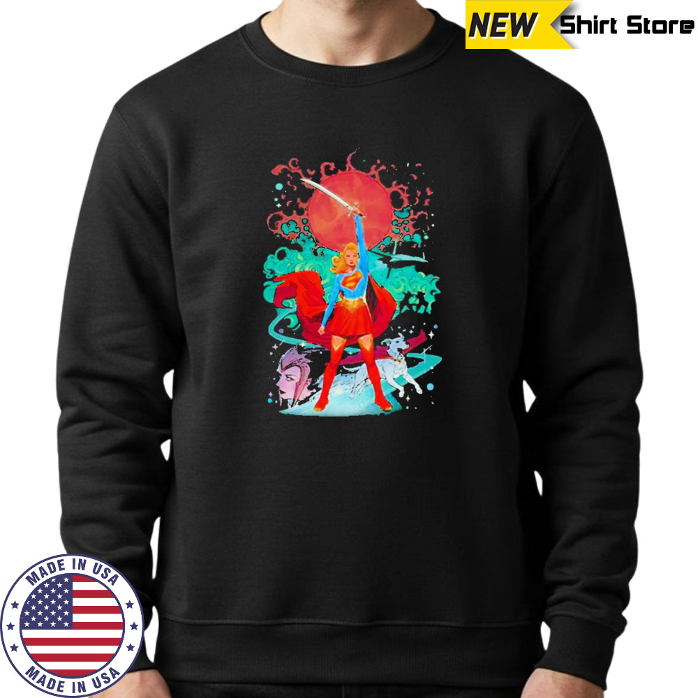 Supergirl Woman Of Tomorrow T-Shirt Sweatshirt