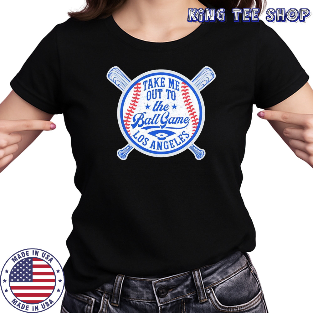 Take me out to the game Los Angeles baseball shirt Women's T-shirt