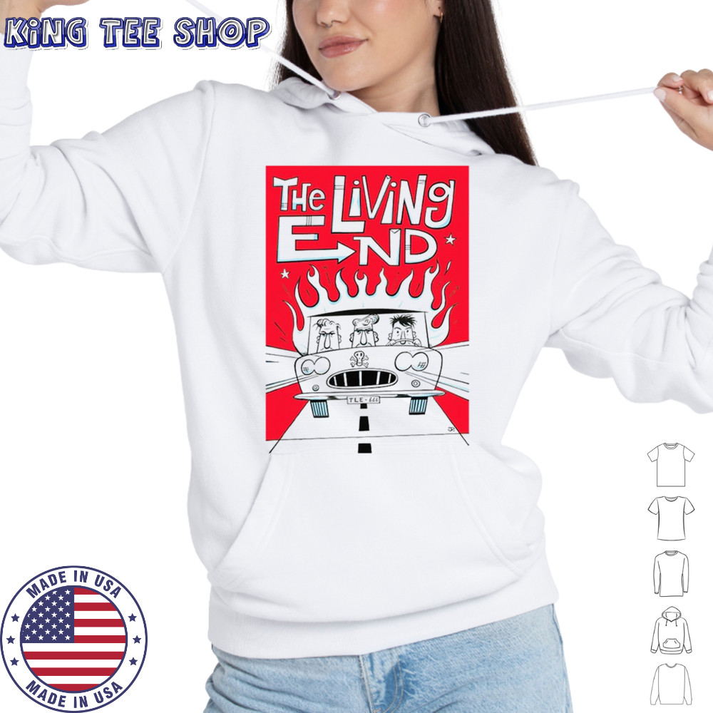 The Living End Cartoon Car Shirt Hoodie