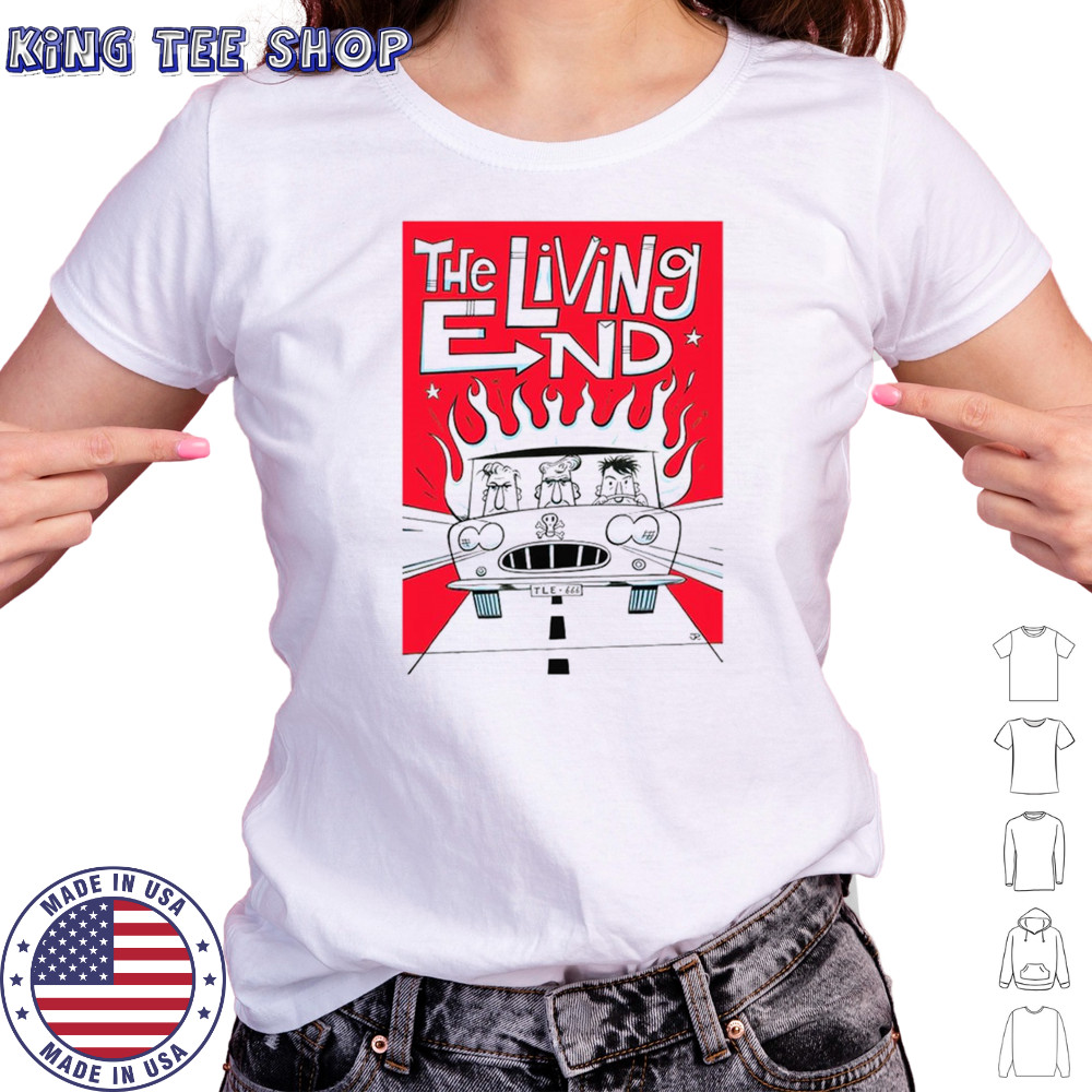 The Living End Cartoon Car Shirt Women's T-shirt