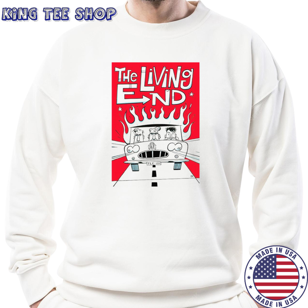 The Living End Cartoon Car Shirt Sweatshirt