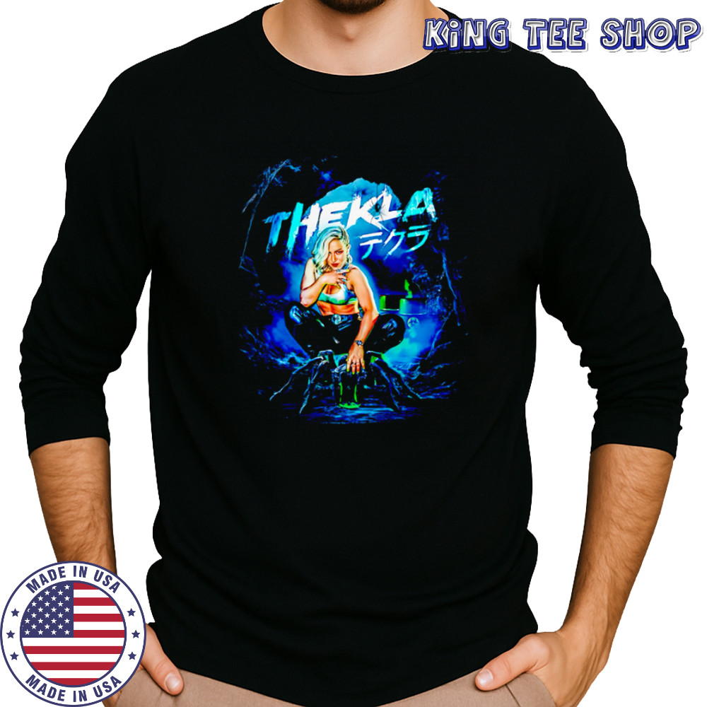 Thekla Tangled Web Comfort Colors Soft Heavyweight shirt Long Sleeved
