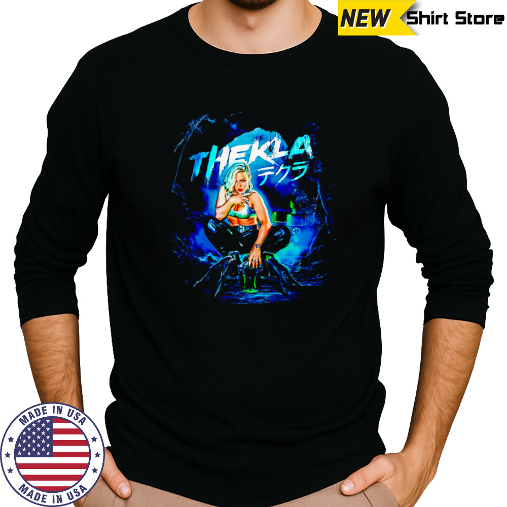 Thekla Tangled Web Comfort Colors Soft Heavyweight shirt Long Sleeved
