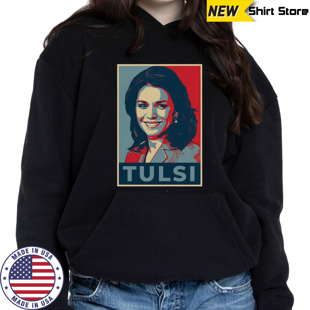 Tulsi Gabbard Portrait Hope T-Shirt Hoodie