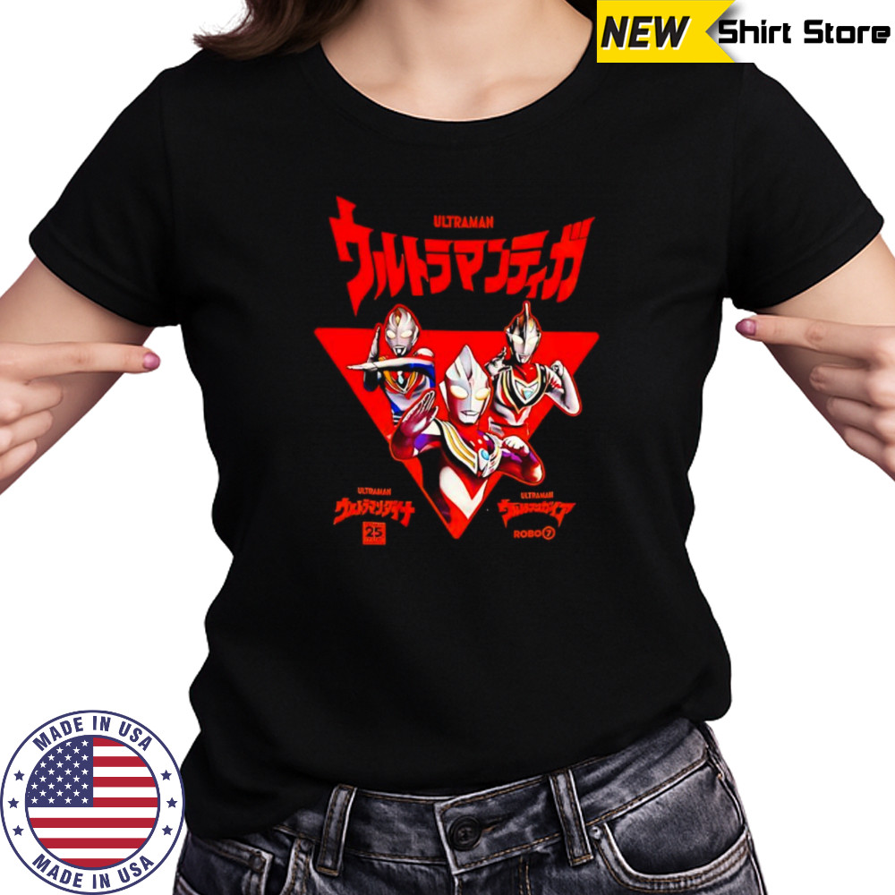 Ultraman Tiga Dyna Gaia superhero shirt Women's T-shirt
