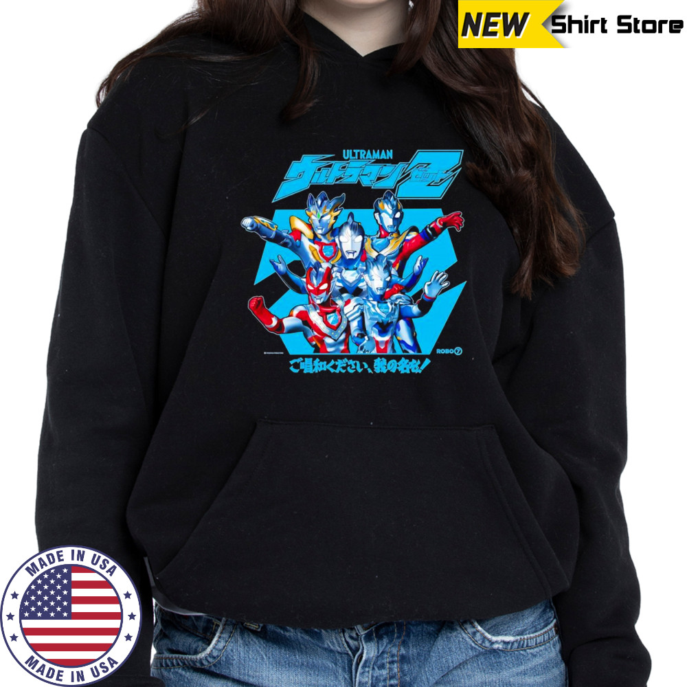 Ultraman Zett graphic shirt Hoodie