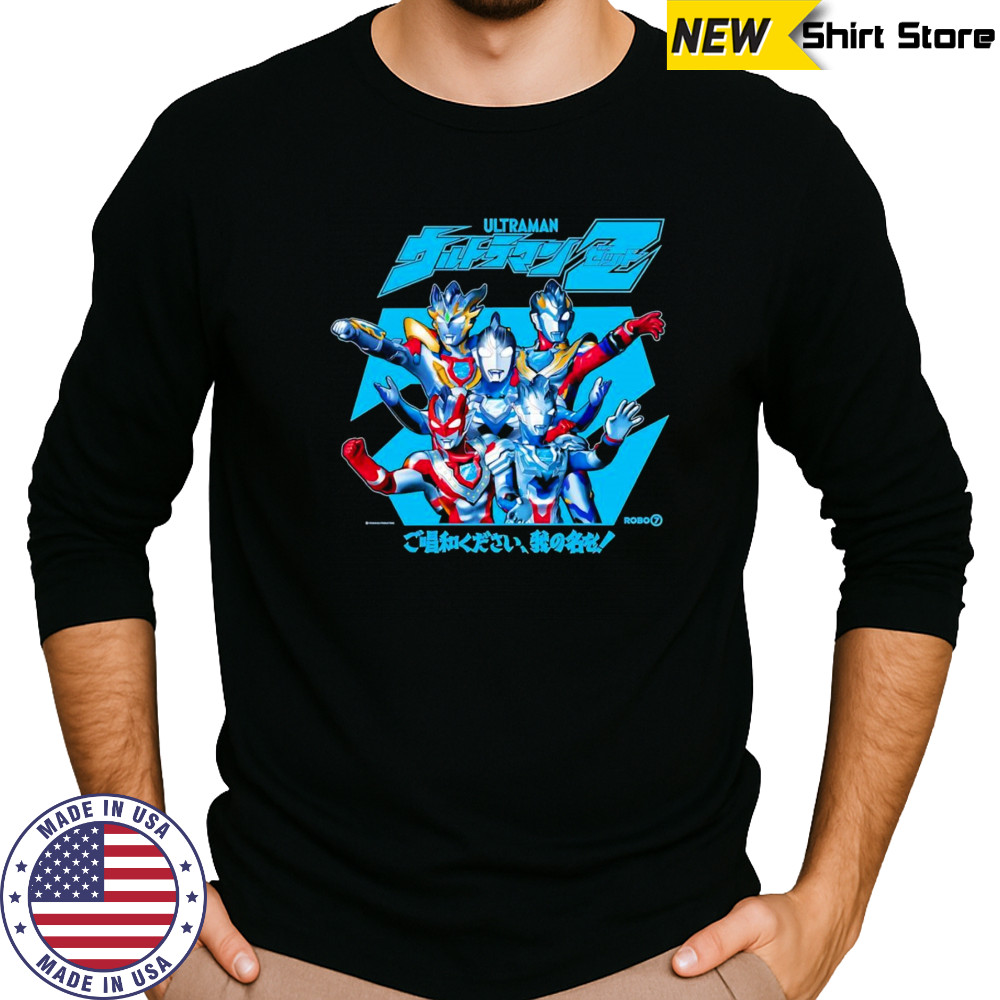 Ultraman Zett graphic shirt Long Sleeved