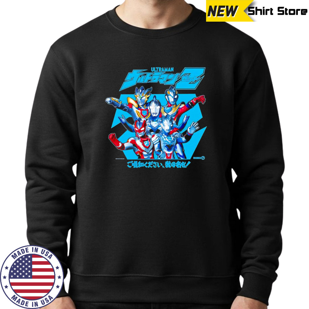 Ultraman Zett graphic shirt Sweatshirt