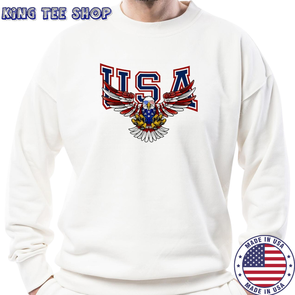 USA Eagle Fly logo shirt Sweatshirt