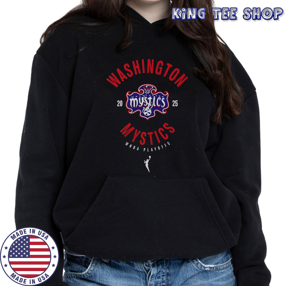 Washington Mystics 2025 WNBA Playoff T-Shirt Hoodie