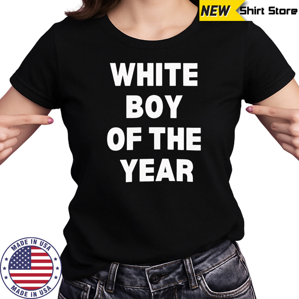 White boy of the year 2025 shirt Women's T-shirt