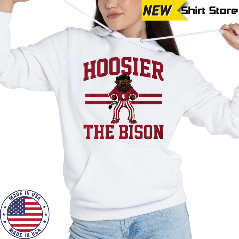 Indiana Hoosiers Hoosier The Bison shirt Hoodie