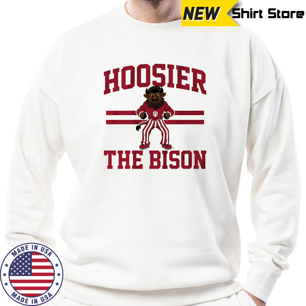 Indiana Hoosiers Hoosier The Bison shirt Sweatshirt