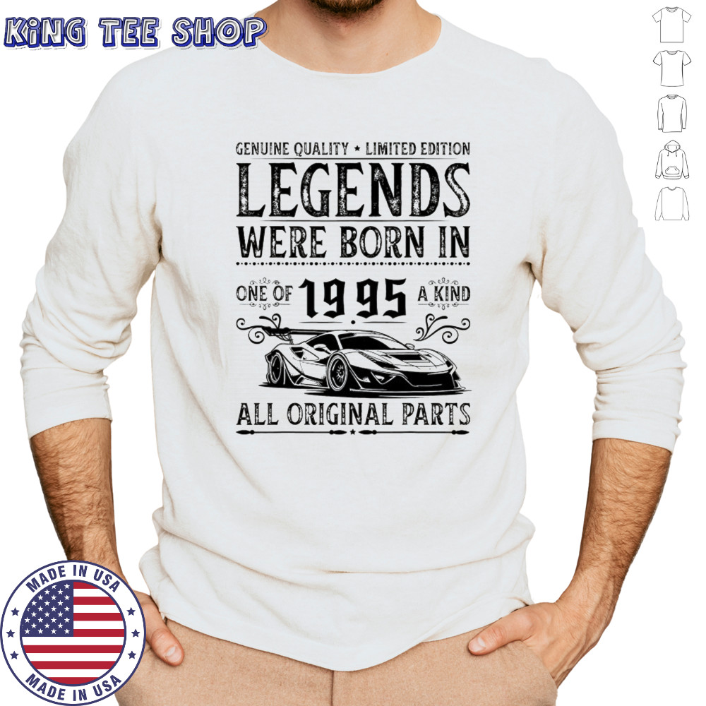 Legends were born in 1995 SimRacing Motorsport shirt Long Sleeved